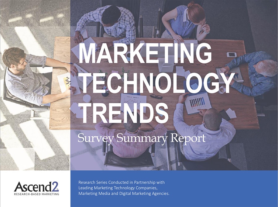 marketing technology trends report