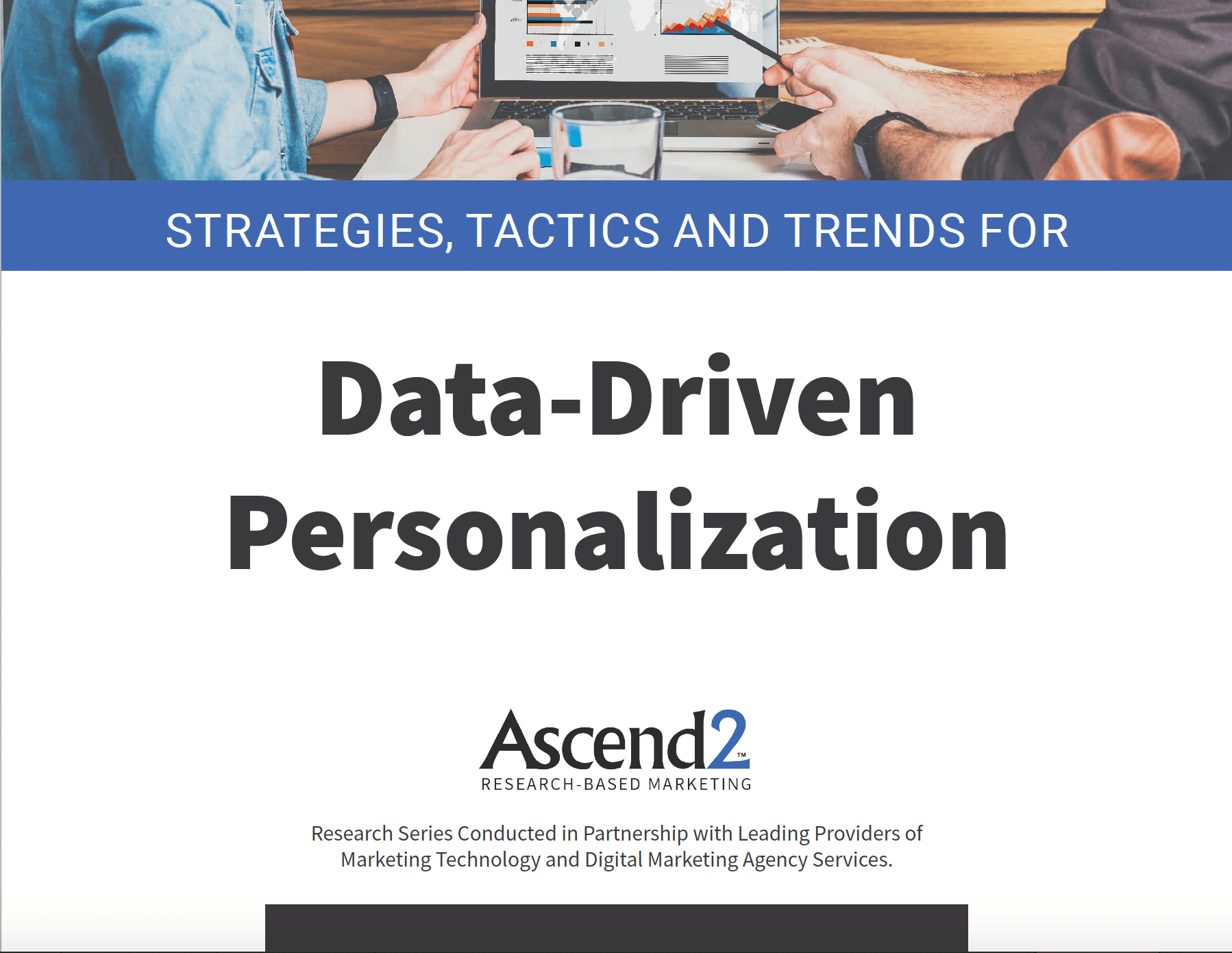 data-driven personalization report cover