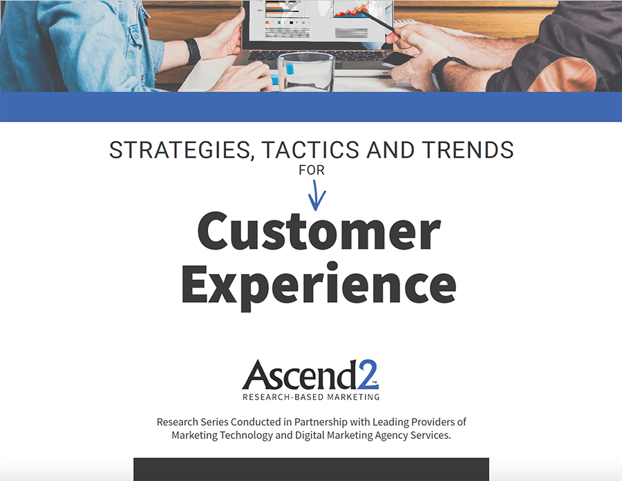 customer experience report cover