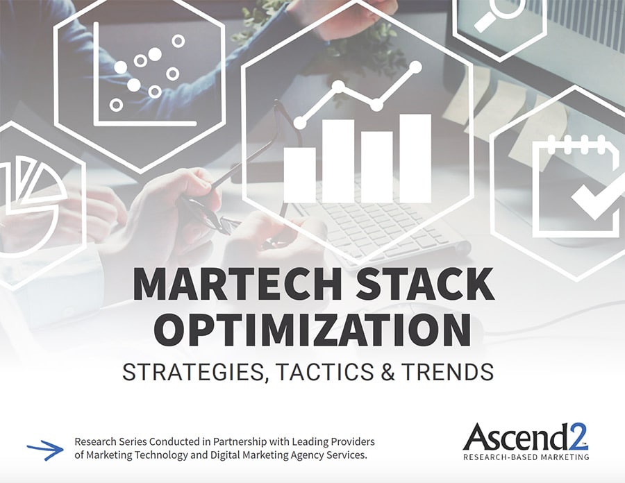 martech stack optimization report