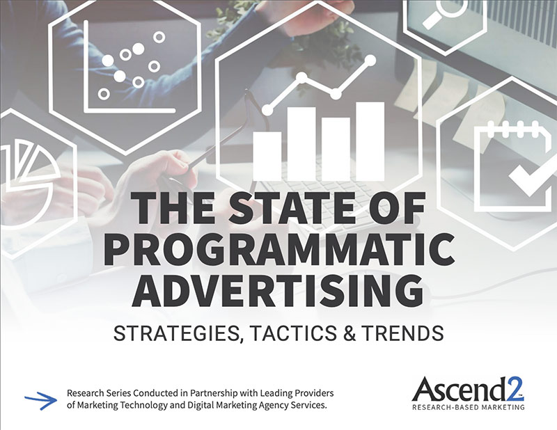 The state of programmatic advertising report cover ascend2 research
