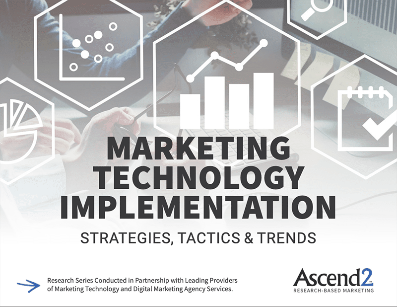 Marketing Technology Implementation Report Cover