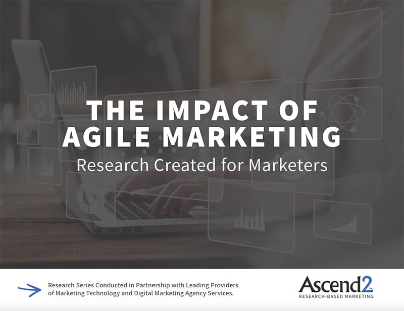 the impact of agile marketing report cover